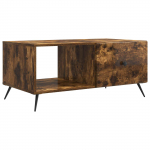 Kohvilaud Suitsutatud tamm 90 x 50 x 40 cm Tehispuit