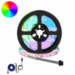 LED Ribad 12 pcs Must ja l&auml;bipaistev 950 mm Vask ja plastik