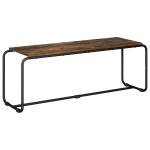 Telerialus 113.5 x 35.5 x 42 cm Suitsutatud tamm Tehispuit
