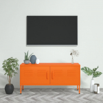 Telerikapp, oranž, 105 x 35 x 50 cm, teras