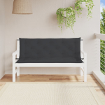 Aiapingi istmepadjad 2 tk, must, 150x50x7 cm, oxford-kangas