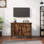 Ustega telerikapp, suitsutatud tamm, 60x35x45 cm, tehispuit