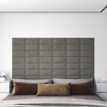 Seina Peatsid 12 tk Helehall 30 x 15 cm Samet