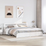 VOODIRAAM PEATSIGA ILMA MADRATSITA VALGE 200X200 CM