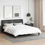 Tekk valge 200 x 220 cm sulgedest