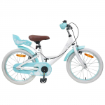 Laste Bike 18 Tolli 5-7 aastastele Valge