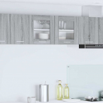 Seinakapp uksega hall sonoma ja valge 80 x 31 x 40 cm tehispuit