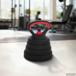 4-in-1 hantli, kangi ja kettlebelli komplekt 30kg 30kg
