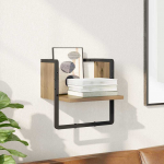 Seinariiul riiuliga Artisani tamme 30 x 25 x 30 cm Tehispuit