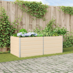 Taimekast ebarealne 195 x 100 x 45 cm tsinkteras