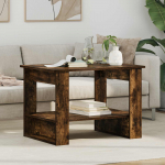 Kohvilaud suitsetatud tamm 72 x 50 x 50 cm tehispuit