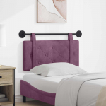 Rippuv voodipeats Seinale kinnitatav Lilla 90 x 55 x 5 cm Samet