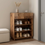 Kingakapp 73 x 38 x 87,5 cm t&ouml;&ouml;deldud puit vana puit