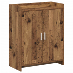 Kinga kapp ladustamisega Vana puit 73,5 x 36 x 92 cm Tehispuit