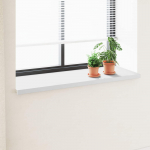 Akna aluskate Valge 140 x 50 x 4,5 cm PVC