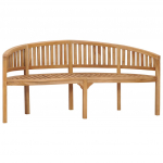 Kaarjas aiapink 180 cm, tiikpuu