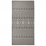 Silesidus &otilde;uevaip, 100 x 200 cm, mustad triibud