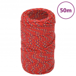 Paadik&ouml;is, punane, 2 mm, 50 m, pol&uuml;prop&uuml;leen