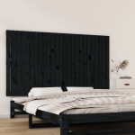 Seinale kinnitatav voodipeats, must, 159,5x3x90 cm, m&auml;nnipuit