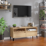 Telerikapp, sonoma tamm, 100x34,5x44,5 cm, tehispuit