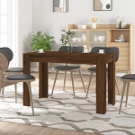 S&ouml;&ouml;gilaud, pruun tamm, 120 x 60 x 76 cm, tehispuit