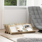 Ajakirja riiul riiuliga sonoma tamm 90 x 53 x 28,5 cm tehispuit