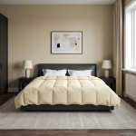 Talve tek Rapistatud cream 220 x 260 cm Mikrokiud