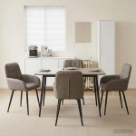 S&ouml;&ouml;gitoa Toolid 4 pcs Kunstnahk Hall 57 x 50 x 85 cm