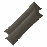 Diivanipadi 2 tk ALMELO antratsiit 40 x 145 cm manchester