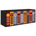 Seinale paigaldatav TV kapp ESSEN 102 x 33 x 40 cm Must tamm