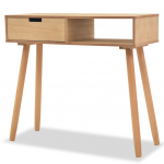 Konsoollaud toekast m&auml;nnipuidust 80 x 30 x 72 cm, pruun
