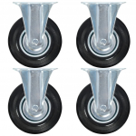 Fikseeritud rattad 4 tk, 125 mm
