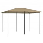 Lehtla, 3 x 4 x 2,6 m, pruunikashall, 160 g/m&sup2;