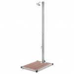 Aiadu&scaron;&scaron; pruuni alusega, 220 cm, roostevaba teras