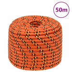 Paadik&ouml;is, oranž, 12 mm, 50 m, pol&uuml;prop&uuml;leen
