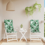 K&otilde;rge seljatoega toolipadjad 2 tk, lehemuster, kangas