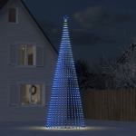 LED j&otilde;ulupuu, 1544 LEDi, sinine, 500 cm