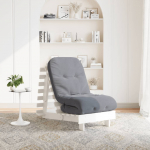 Magamismatt/diivanvoodi, valge 60x206x11 cm, m&auml;nnipuit