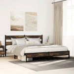 METALLIST VOODIRAAM ILMA MADRATSITA SUITSUTATUD TAMM 183X213 CM