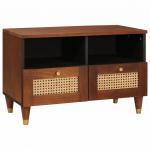 Telerikapp sahtliga pruun 70 x 33,5 x 46 cm tugev mango puu