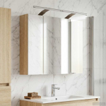 Vannitoa peeglikapp Sonoma tamm 60 x 14,5 x 50 cm Tehispuit
