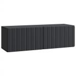 Rippuv TV kapp Must 98 x 31 x 30 cm Tehispuit