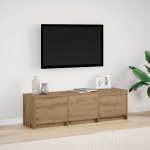LED-iga TV kapp Artisani tamme 140 x 34 x 40 cm T&ouml;&ouml;deldud puit