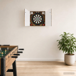 Dartboardi kapp Suitsutatud tamm 56 x 12 x 63 cm Tehispuit