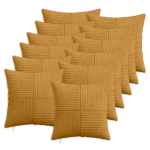 Diivanipadi 12 tk ALMELO kollane 50 x 50 cm manchester