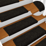 Trepivaibad 15 tk, 65x21x4 cm, must