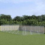 &Otilde;ue koeraaedik, h&otilde;bedane, 6x14x2 m, tsingitud teras