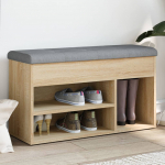 Jalatsipink, sonoma tamm, 82 x 32 x 45,5 cm, tehispuit