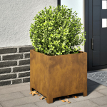 Aia taimekast, 40x40x40 cm, corten teras