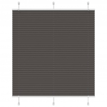 PLISSEERITUD RULOO MUST 120X100 CM KANGA LAIUS 119,4 CM
